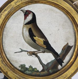 Continental micro mosaic plaque, circa 1790-1800, attributed to G. Raffaelli